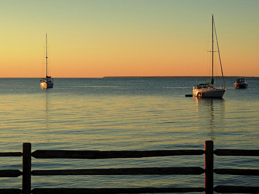 Sunset Light On Egg Harbor Photograph