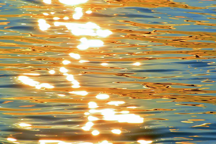 Sunset Light On The Water  Photograph by Lyle Crump