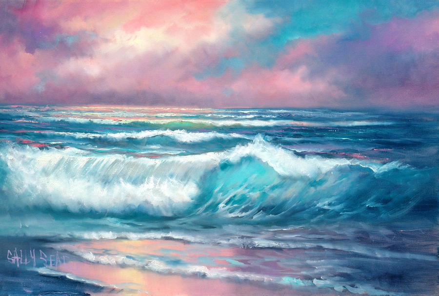 Sunset Majesty Painting by Sally Seago - Fine Art America