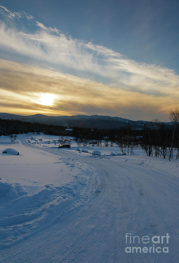 Nature Photograph - Sunset - Marshfield Station, White Mountains by Erin Paul Donovan