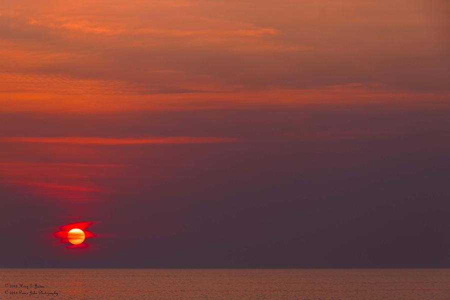 Sunset Meditation  Photograph by Hany J