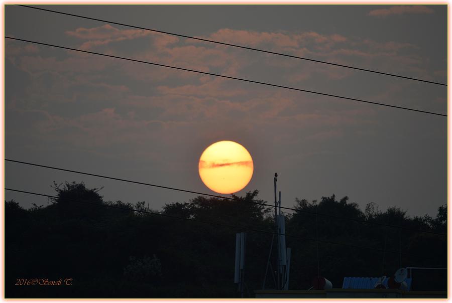Sunset Moment Photograph by Sonali Gangane