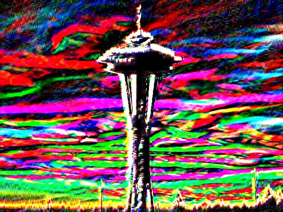 Sunset Needle 2 Photograph by Tim Allen
