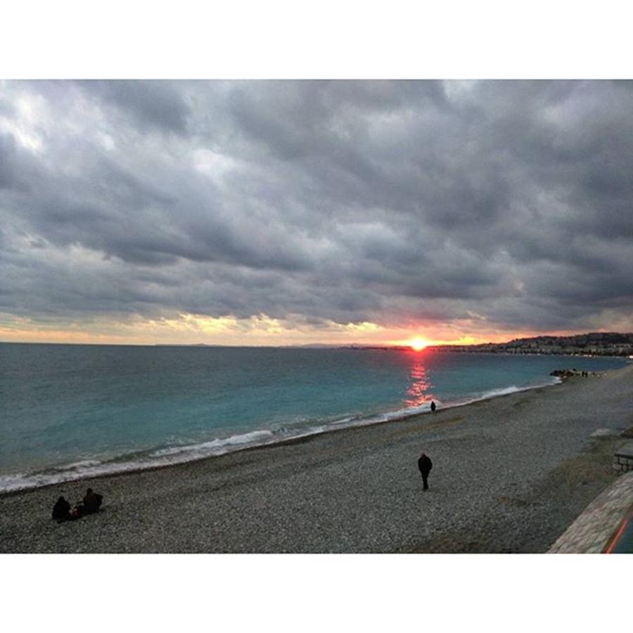 Sunset Photograph - #sunset #nicefrance #frenchlife by Tiffany Marchbanks