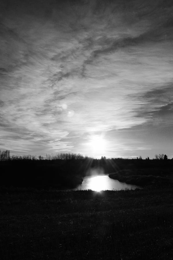 Sunset Noir Photograph by Brian Sereda