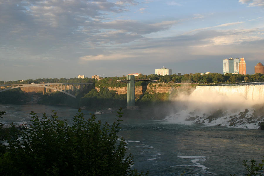 Sunset On American Falls 2 Photograph by Living Color Photography Lorraine Lynch
