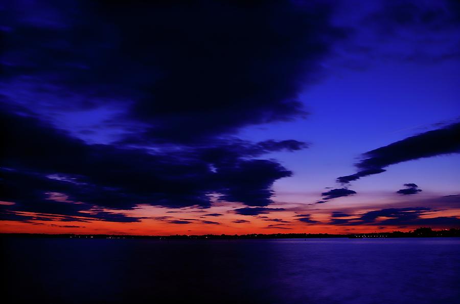 Sunset On Barnegat Bay 2 - Jersey Shore  Photograph by Angie Tirado
