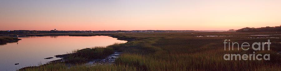 Sunset on Broad Creek Hilton Head South Carolina Photograph by Thomas Marchessault