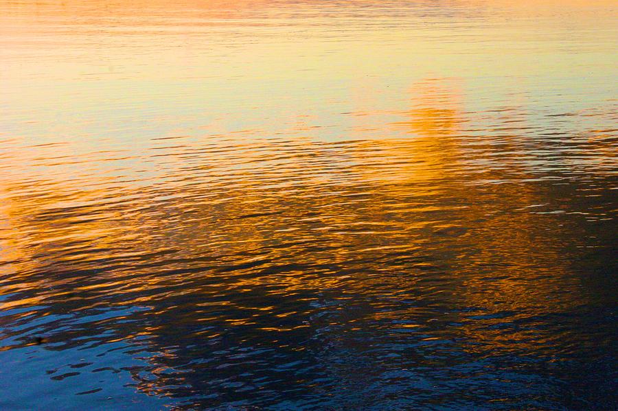 Sunset on Calm Waters Photograph by Polly Castor
