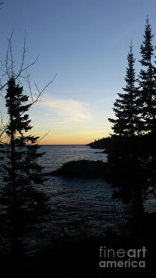 Sunset on Lake Superior Photograph by David Parker - Fine Art America