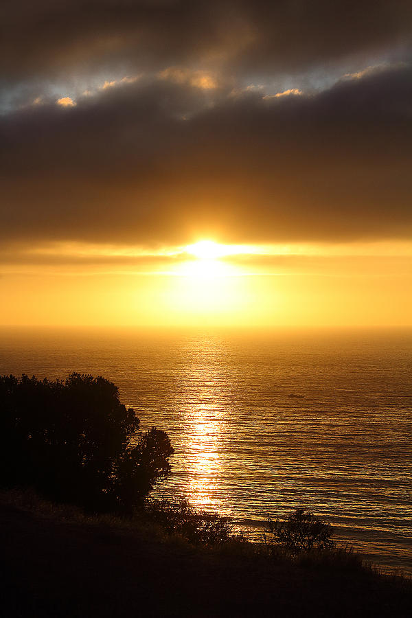 Sunset On Rocky Shore Photograph by Viktor Savchenko