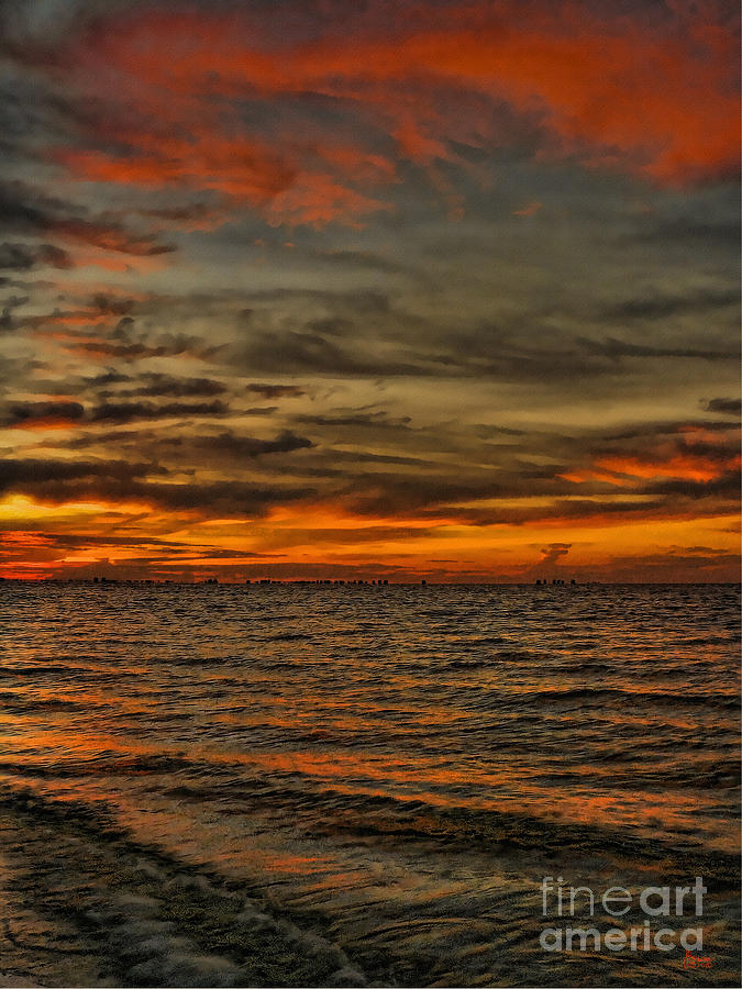 Sunset on Sanibel Island 2 Photograph by Jeff Breiman
