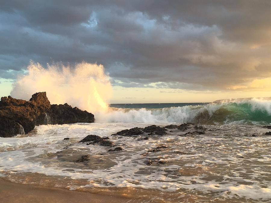 Sunset on Secret Beach Photograph by Lisa Flicker - Fine Art America