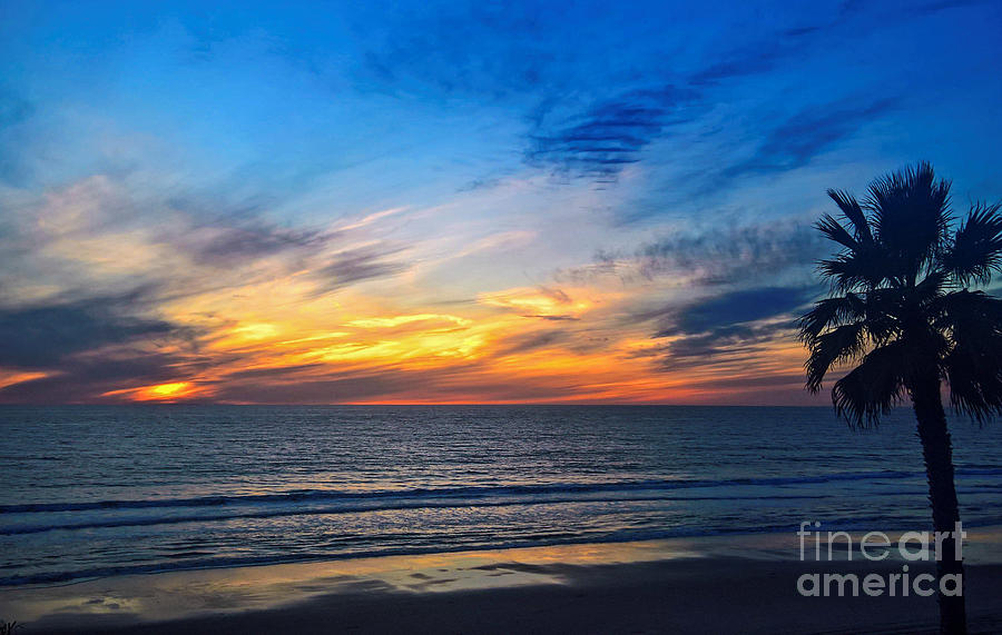 Sunset on Solana Beach Photograph by Agnes Caruso