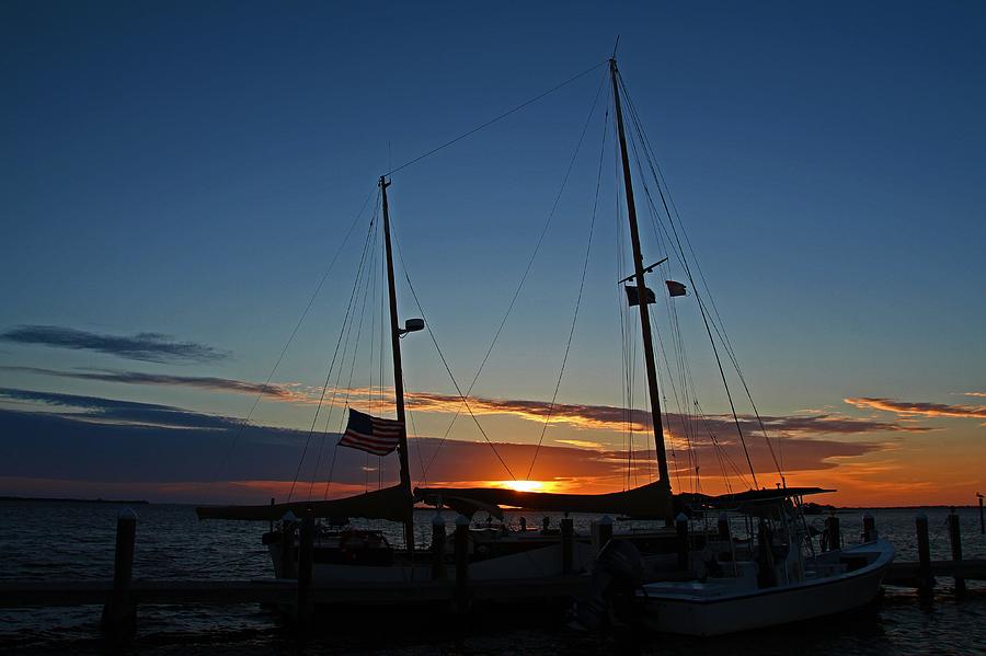 Sunset on the Alondra Photograph by Michiale Schneider