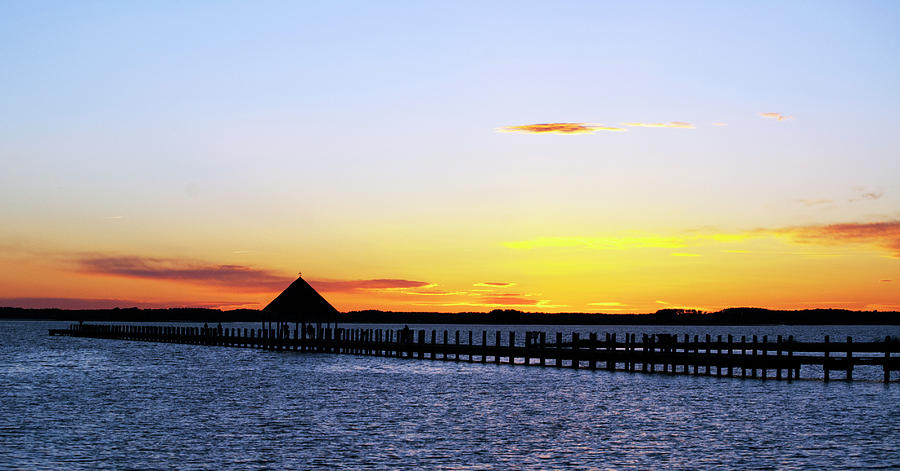 Sunset On The Bay Photograph by Elsa Santoro
