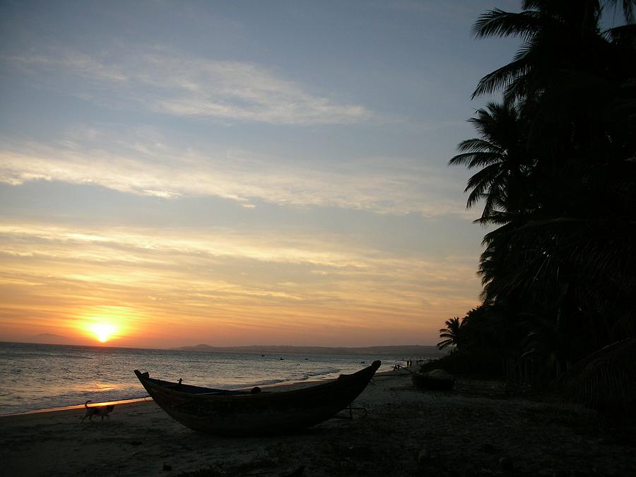 Sunset on the beach in Vietnam Photograph by Irina ArchAngelSkaya