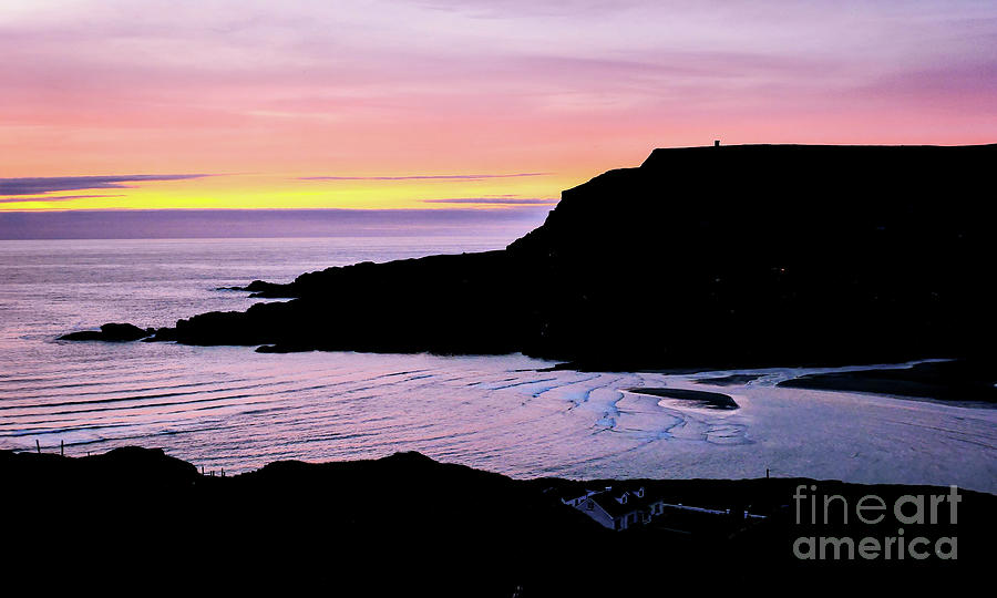 Sunset on the Irish Coast Photograph by Lexa Harpell