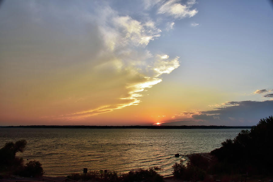 Sunset On The Lake Photograph