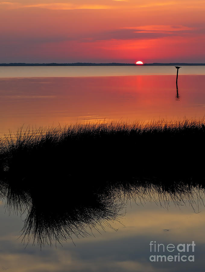Sunset Outer Banks OBX Photograph by Jeff Breiman