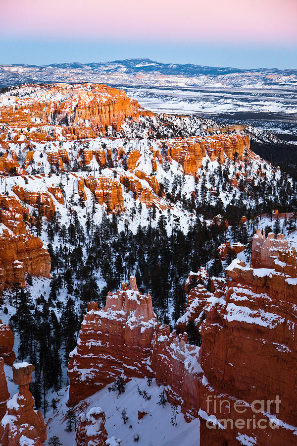 Bryce Canyon National Park Photograph - Sunset Over a Hoodoo Nation III by Irene Abdou