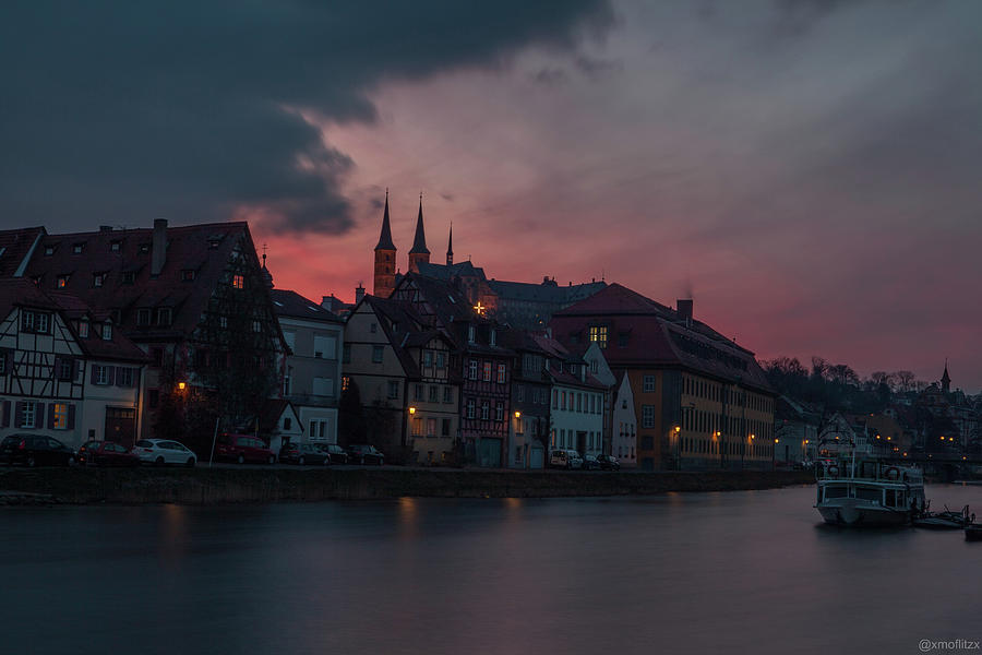 Sunset Photograph - Sunset over Bamberg by Photo Escape