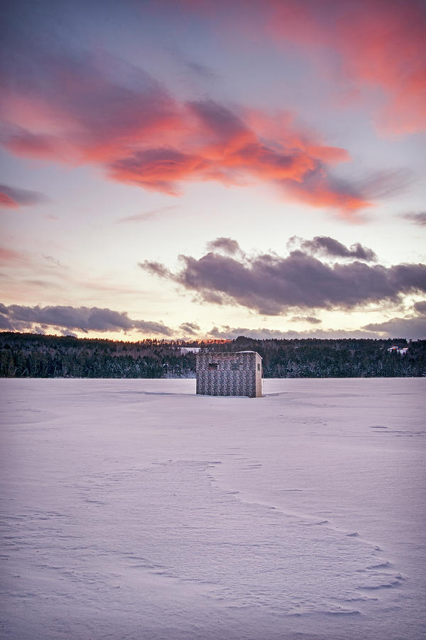 Sunset Over Bear Pond Photograph by Darylann Leonard Photography