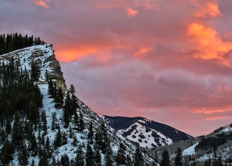 Sunset Photograph - Sunset Over Beaver Creek by LeAnne Perry