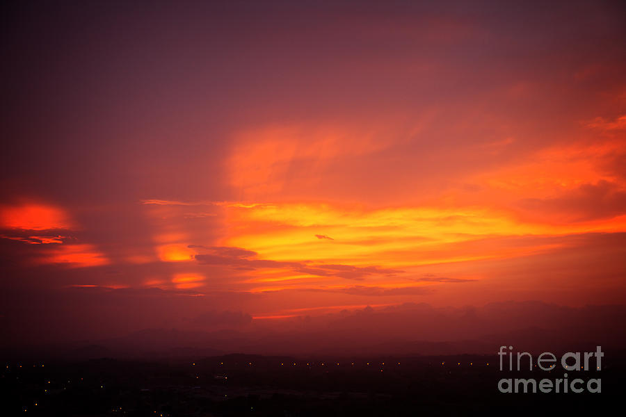 Sunset over Coronado Photograph by Bob Hislop