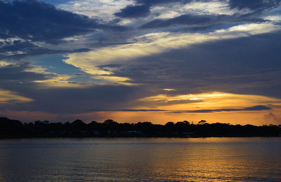 Sunset Over Daytona Photograph by Warren Thompson