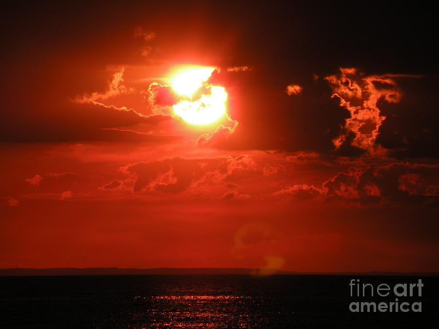 Sunset Over Lake Ontario by Joanne Young Sunset Over Lake Ontario by Joanne Young