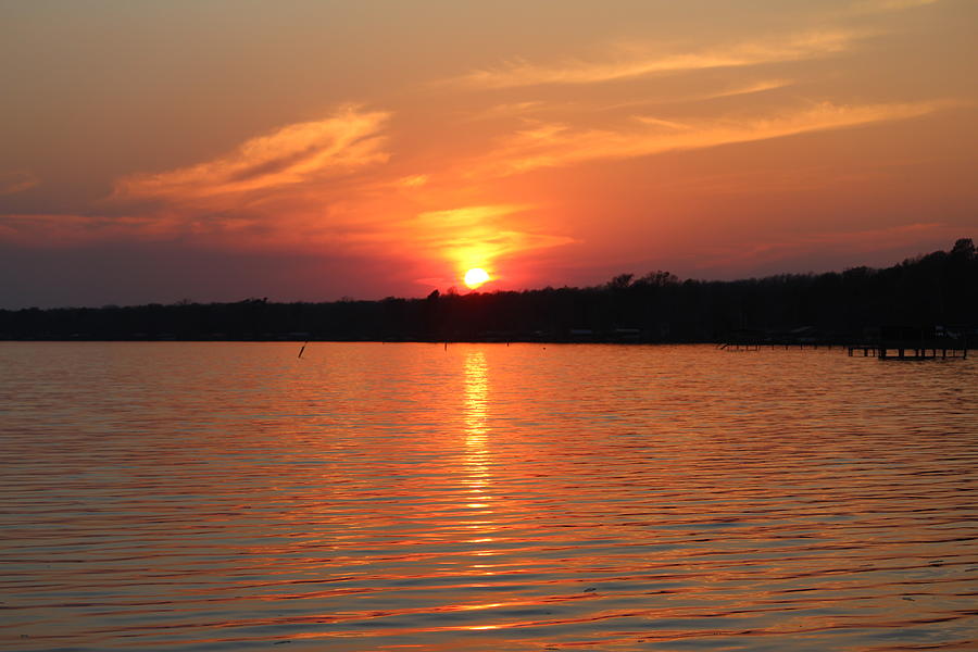 Sunset Over Lake Waccamaw 3 Photograph by Cynthia Guinn