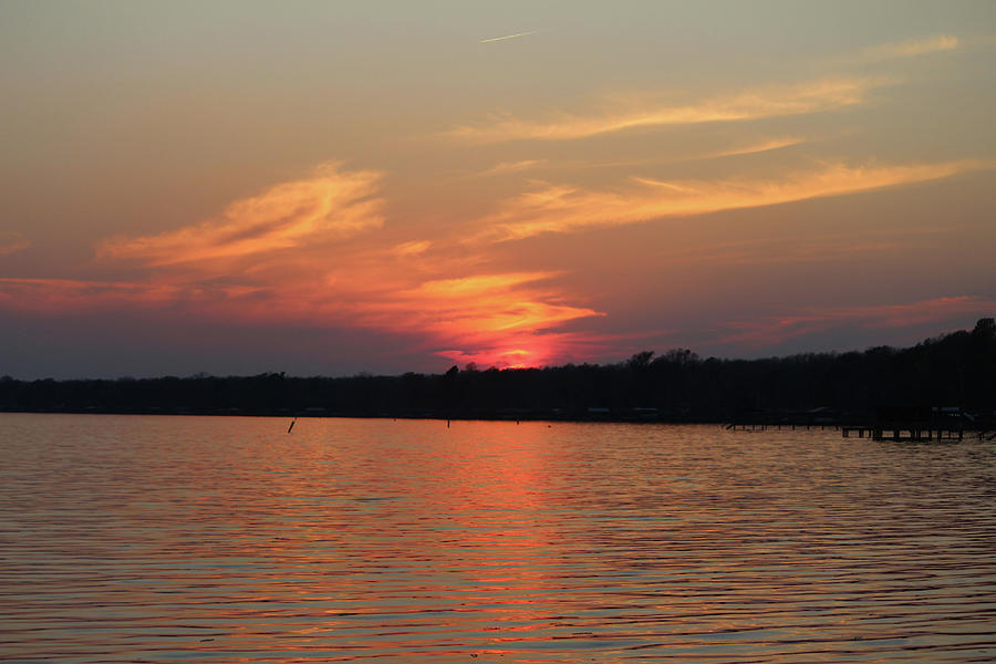 Sunset Over Lake Waccamaw 4 Photograph by Cynthia Guinn