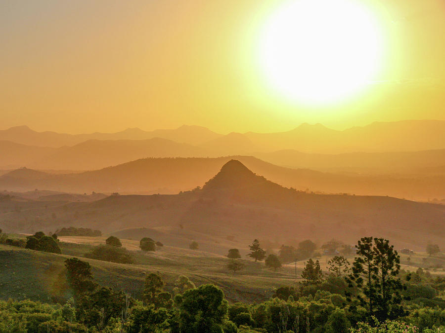 Sunset over Mt Sugarloaf by Keiran Lusk Sunset over Mt Sugarloaf by Keiran Lusk