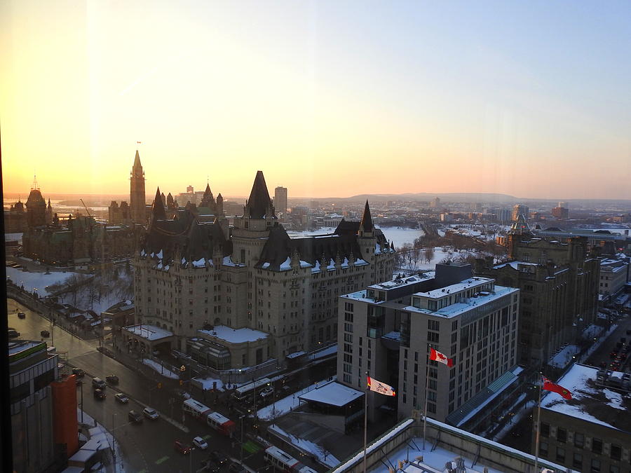 Sunset Over Parliament Hill Photograph by Betty-Anne McDonald