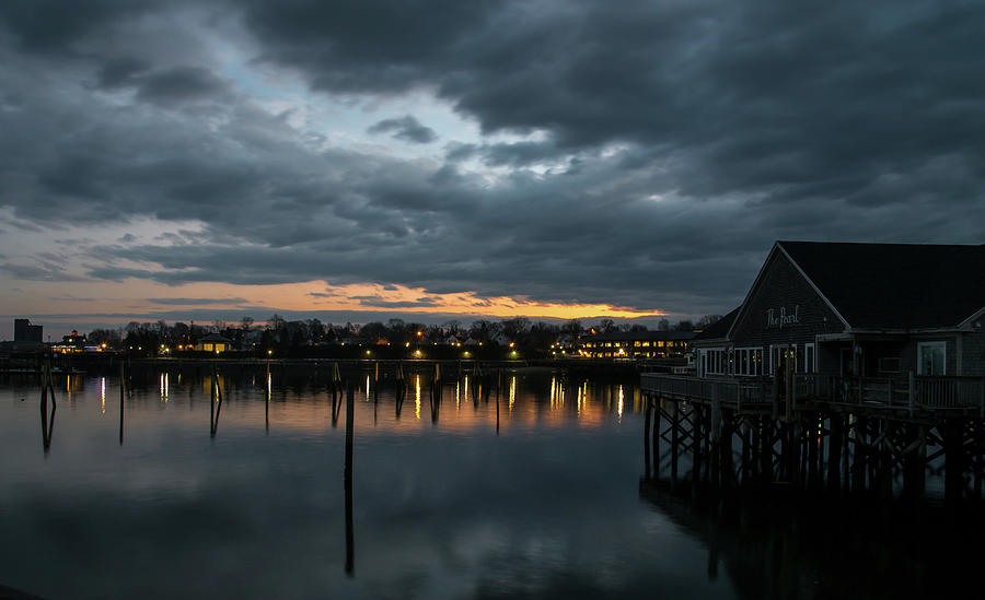 Sunset Over Rockland Bay  Photograph by Tony Pushard