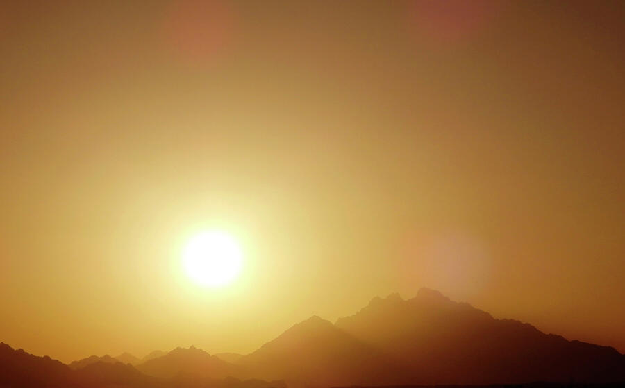 Sunset Over Sahara 2 Photograph by Johanna Hurmerinta