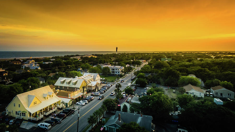 Sunset Over Sullivan's Island Photograph by Matt Spangard