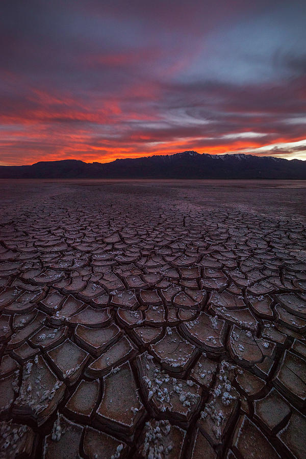 Sunset Over The Alvord Desert Photograph by Gary Randall