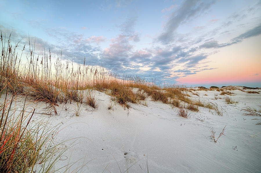 Sunset Over the Dunes of South Walton Photograph by JC Findley