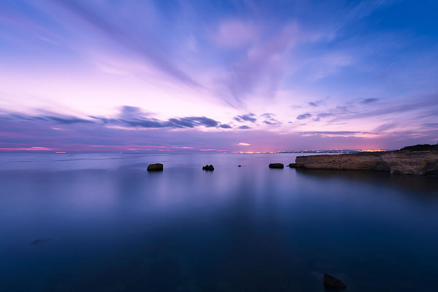 Sunset over the Sicilian sea by Mirko Chessari Sunset over the Sicilian sea by Mirko Chessari