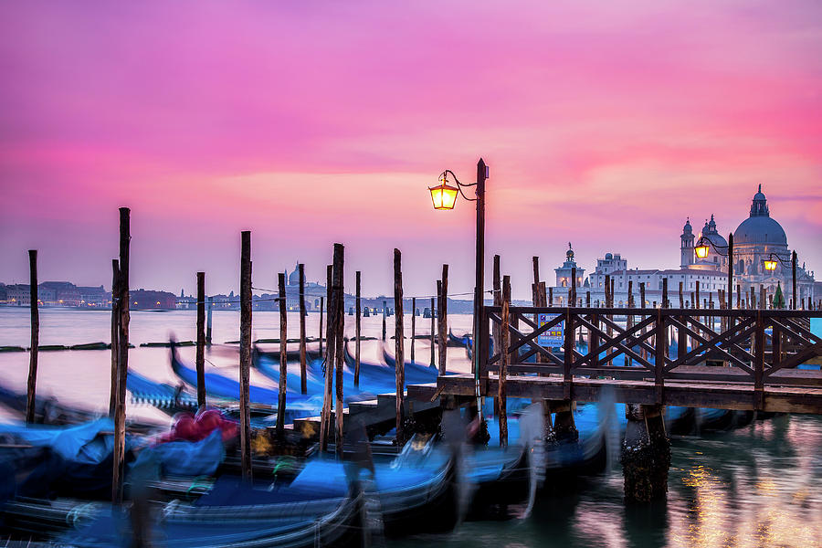 Sunset over Venice Photograph by Andrew Soundarajan