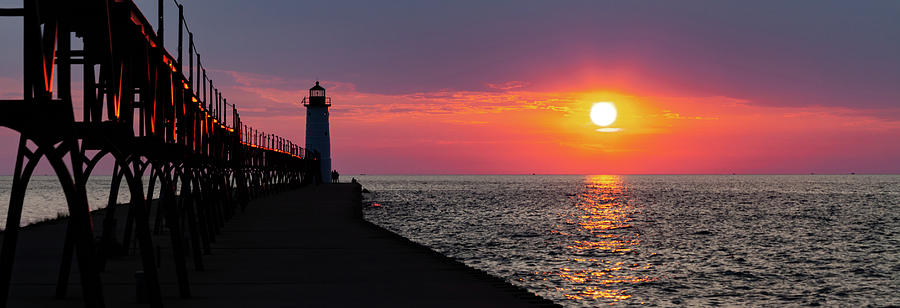 Sunset Photograph - Sunset Panorama by Fran Riley