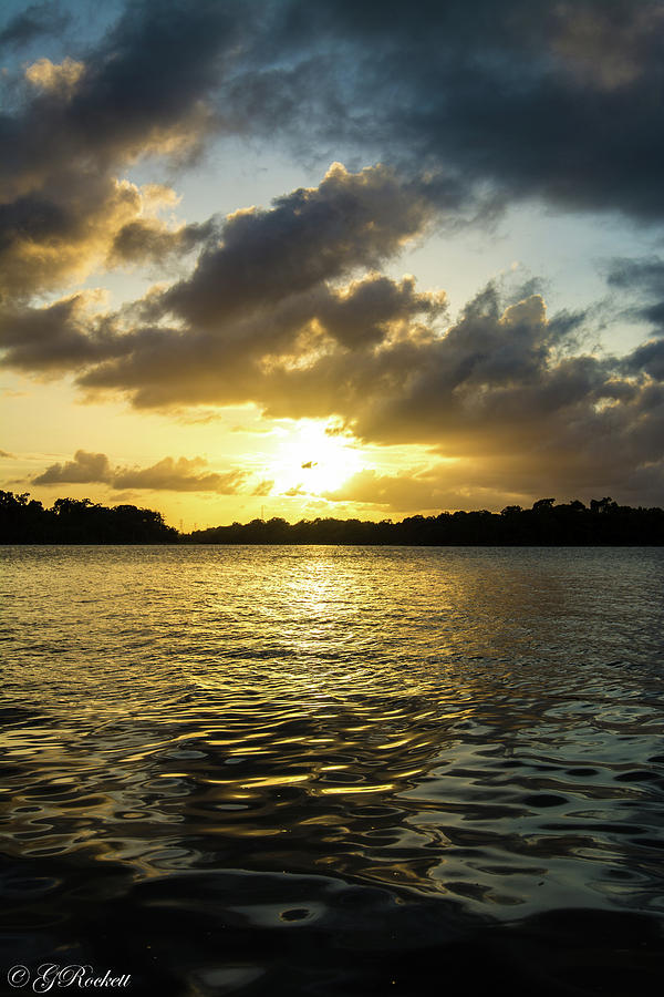 Sunset Pasadena Lake Photograph by George Rockett - Fine Art America