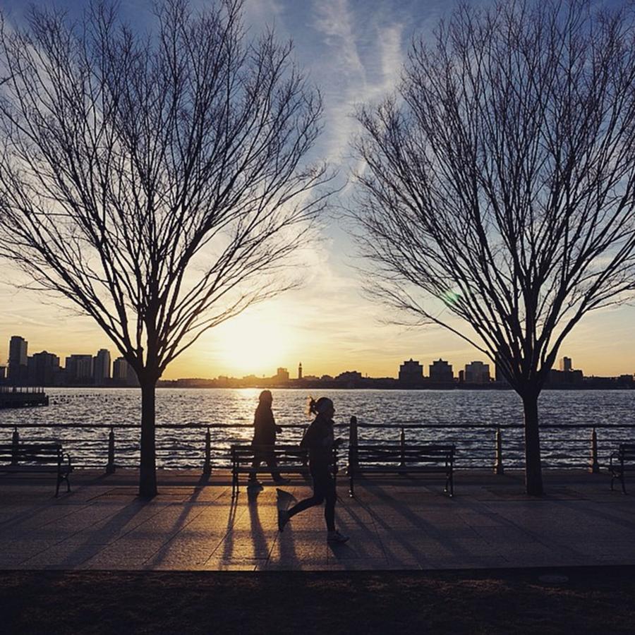 Sunset Photograph - Sunset People #ny #nyc #nycgo #nypix by Picture This Photography