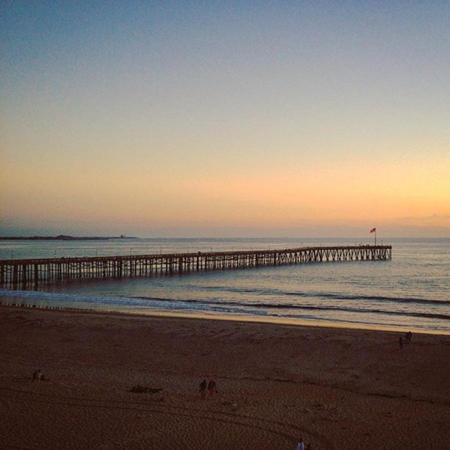 Sunset Photograph - #sunset #pier #ventura #california by Tiffany Marchbanks