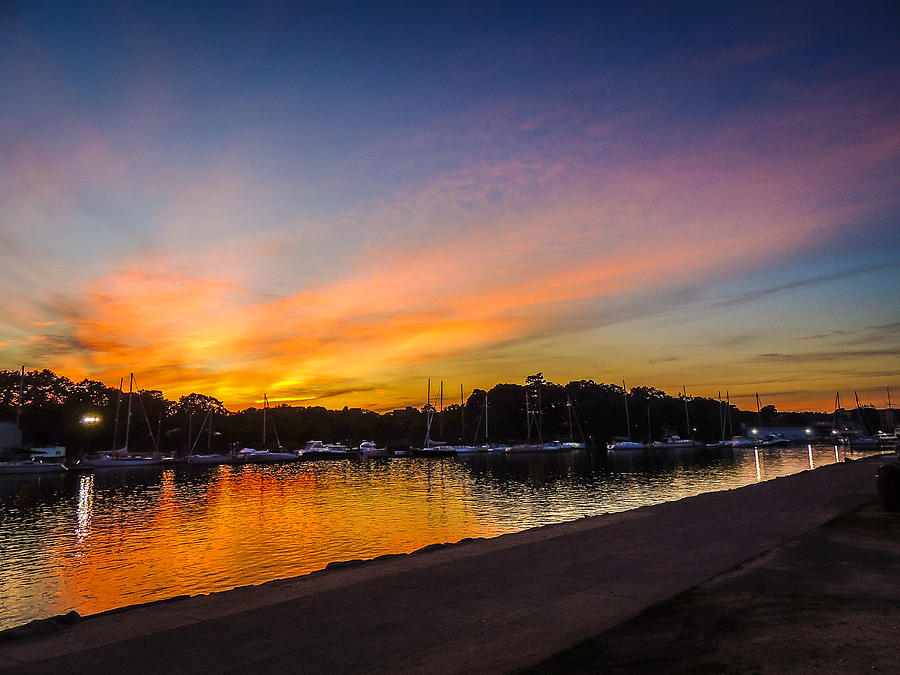 Sunset Promenade Photograph by Glenn Feron