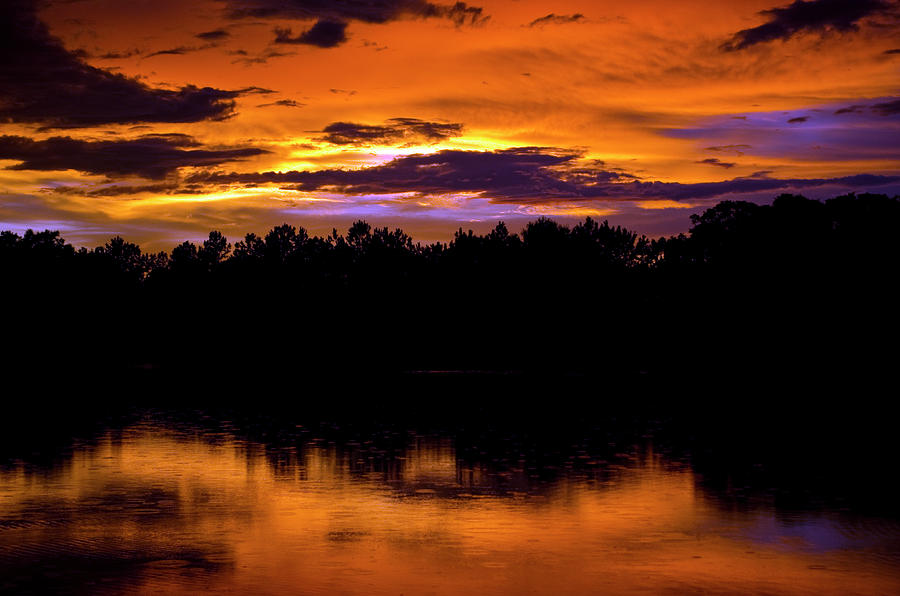 Sunset Photograph - Sunset Rain by Dan Jordan