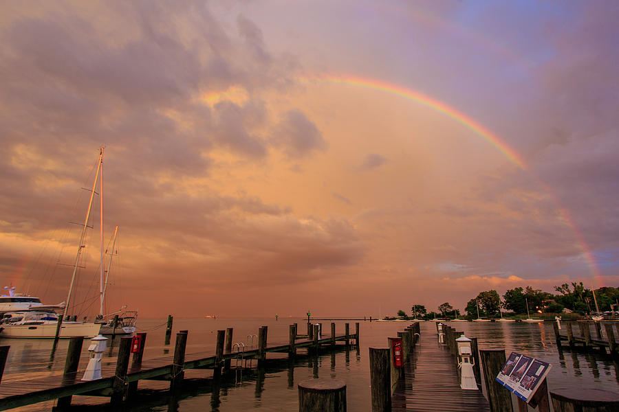 Sunset Rainbow Photograph by Jennifer Casey