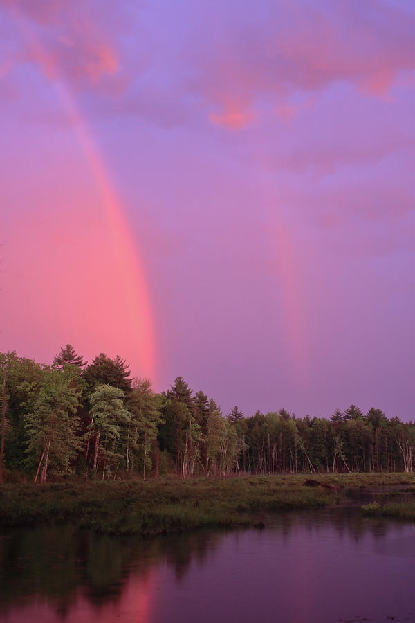 Sunset Rainbows Photograph by John Burk